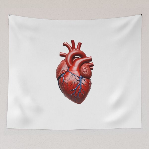 Item preview, The Engine of Life | Classic Anatomical Heart designed and sold by Maldives-Art.