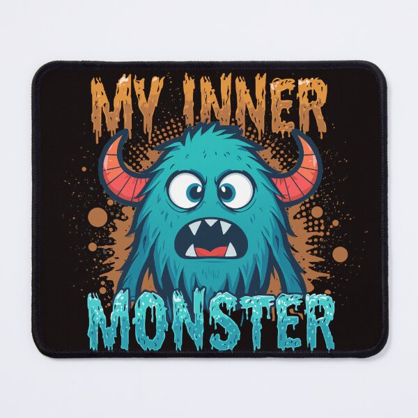 Item preview, My Inner Monster -Funny Monster Design designed and sold by VIRAL-PRINTS.