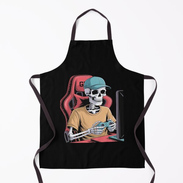 Item preview, Halloween skeleton gamer video gaming boys men kids teens designed and sold by MicanCuteStore.