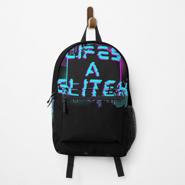 Item preview, LIFE'S A GLITCH Funny Cyberpunk Glitchcore Aesthetic Digital Art designed and sold by WHITE FLAME PRINTS.