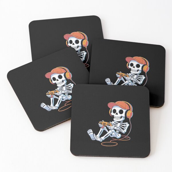 Item preview, Halloween Skeleton Gamer Video Gaming Boys Men Kids  designed and sold by MicanCuteStore.