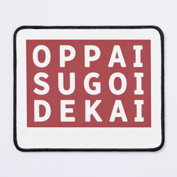 Item preview, Oppai Sugoi Dekai Uzaki-chan Anime designed and sold by Smilebigfortheworld.