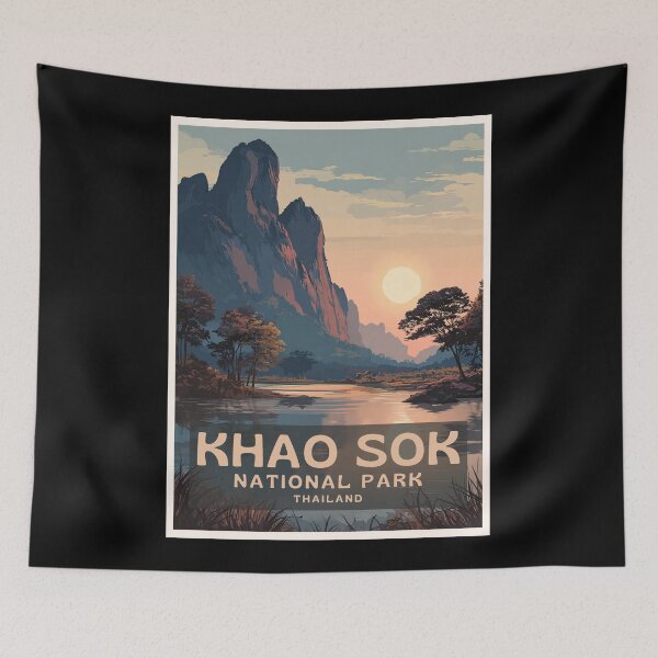 Item preview, Khao Sok National Park - Thailand  designed and sold by GoodOldVintage.