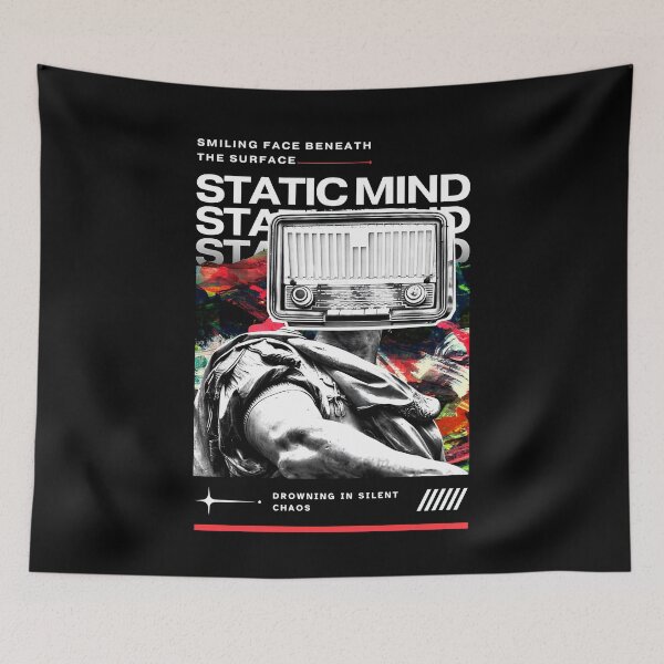 Item preview, Static Mind Radiohead designed and sold by NOELGUTIERREZ.