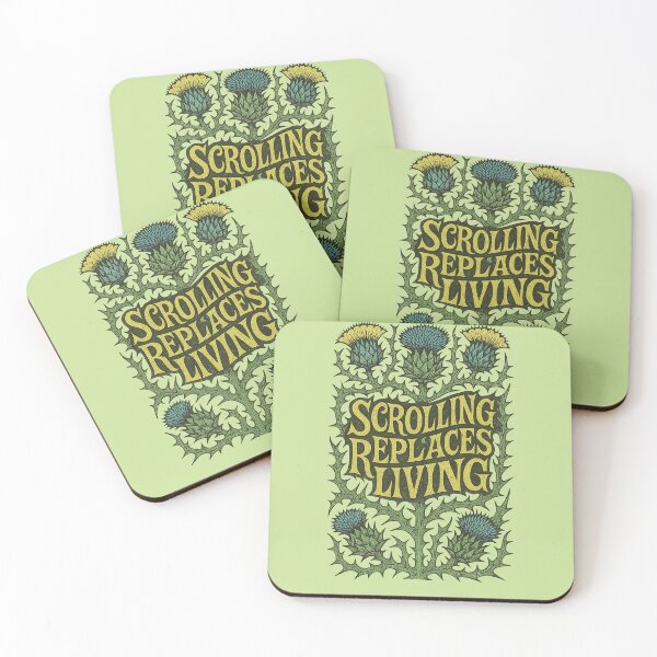 Item preview, Scrolling Replaces Living designed and sold by FrictionMaxxing.