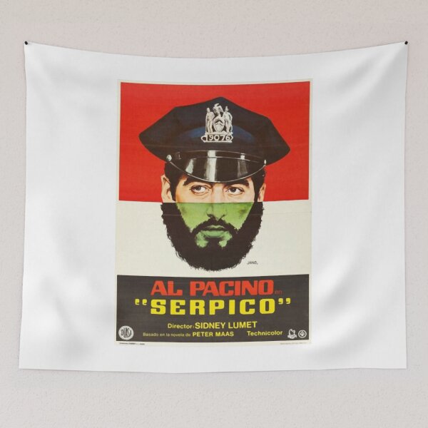 Item preview, Serpico movie poster Classic  designed and sold by NOELGARCIAA.