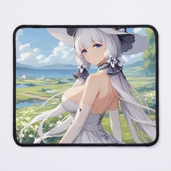 Item preview, Anime Blooming Fields of Illustrious Azur Lane in Peaceful Countryside designed and sold by HumbertoValveno.