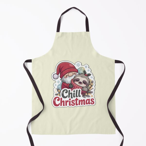 Item preview, christmas gnomes sticker chill christmas gnome sloth cozy holiday gift designed and sold by Nuist25.