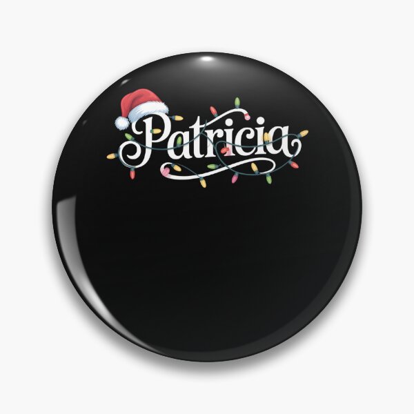 Item preview, Patricia Name Christmas Lights Santa Hat For Women  designed and sold by clothesy7.