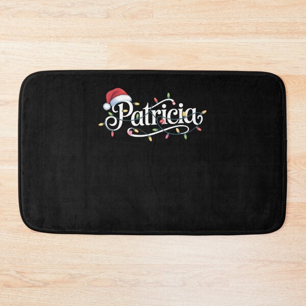 Item preview, Patricia Name Christmas Lights Santa Hat For Women  designed and sold by clothesy7.