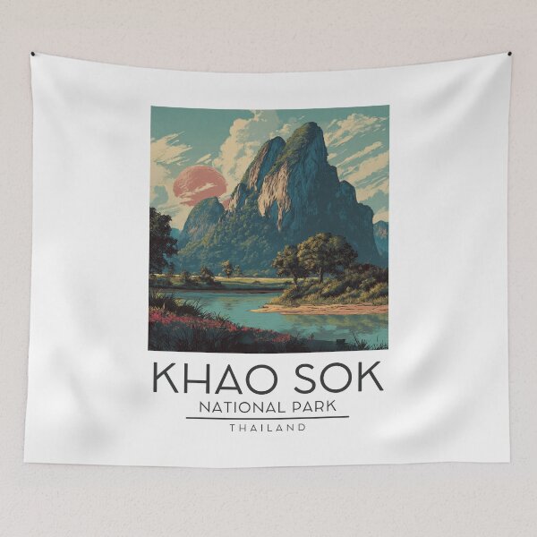 Item preview, Khao Sok National Park - Thailand  designed and sold by GoodOldVintage.