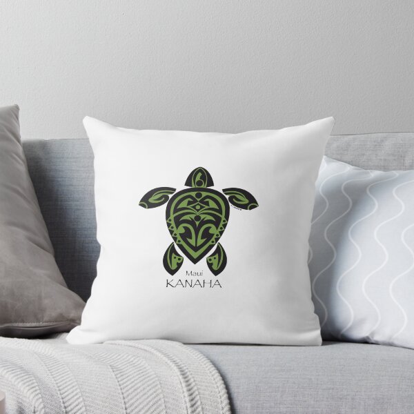 Item preview, Green & black Tribal Turtle Tattoo / Kanaha, Maui designed and sold by srwdesign.