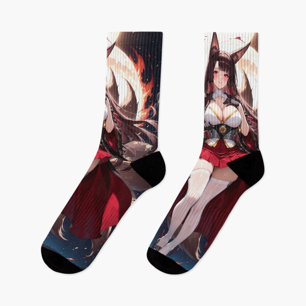 Artikelvorschau, Akagi unter der Mondflamme Azur Lane Anime entworfen und verkauft von HumbertoValveno.