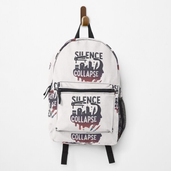 Item preview, Silence Collapse – Cityscape to Human Head Symbolic Typography Design designed and sold by Kony83.