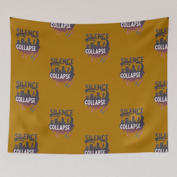 Item preview, Silence Collapse – Cityscape to Human Head Symbolic Typography Design designed and sold by Kony83.