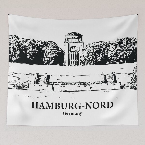 Item preview, Hamburg-Nord - Germany designed and sold by Lakeric Cityscapes.