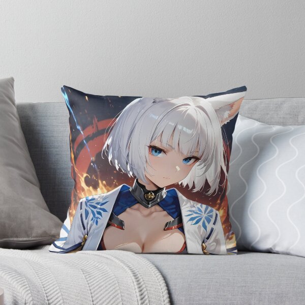 Item preview, Azur Lane Anime Fearless Kaga Surrounded By Flames Of Courage And Resolve designed and sold by HumbertoValveno.