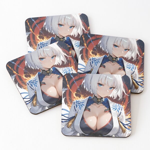 Item preview, Azur Lane Anime Fearless Kaga Surrounded By Flames Of Courage And Resolve designed and sold by HumbertoValveno.