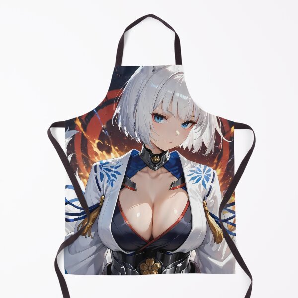 Item preview, Azur Lane Anime Fearless Kaga Surrounded By Flames Of Courage And Resolve designed and sold by HumbertoValveno.
