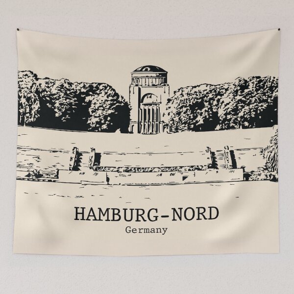 Item preview, Hamburg-Nord - Germany designed and sold by Lakeric Cityscapes.