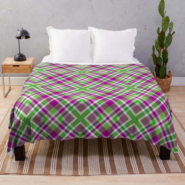 Item preview, Energetic Plaid designed and sold by CottageBunny.