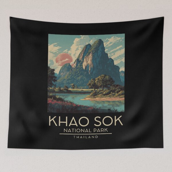 Item preview, Khao Sok National Park - Thailand  designed and sold by GoodOldVintage.