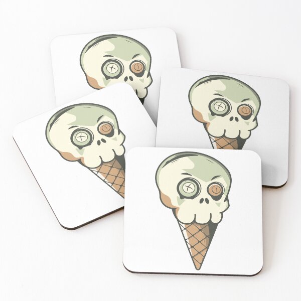 Item preview, Skull Ice Cream Cone designed and sold by Orenjlofi.