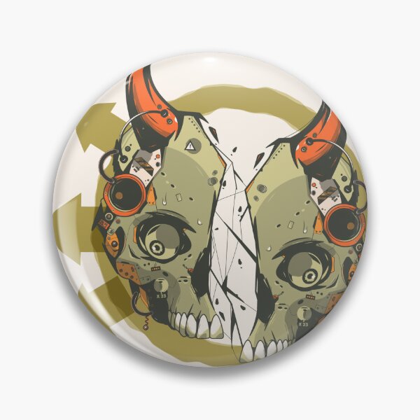 Item preview, Cyber Split Skull Reaper designed and sold by Orenjlofi.