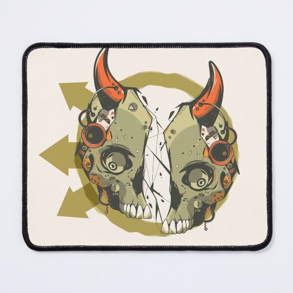 Item preview, Cyber Split Skull Reaper designed and sold by Orenjlofi.