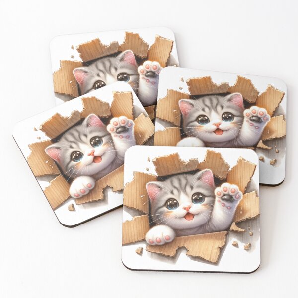 Item preview, Cute Cat Peeking 01 designed and sold by CharlieDesings.