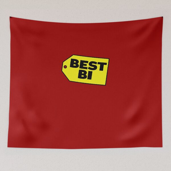 Item preview, Best-Bi-Funny-Pride-Tee--Lgbtq-Logo-Apparel designed and sold by BriCole55.