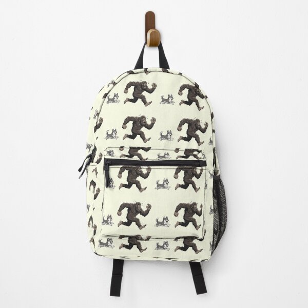Item preview, Funny Alaskan Klee Kai Bigfoot Chasing Boys Girls Kids designed and sold by FurryHavenPH.