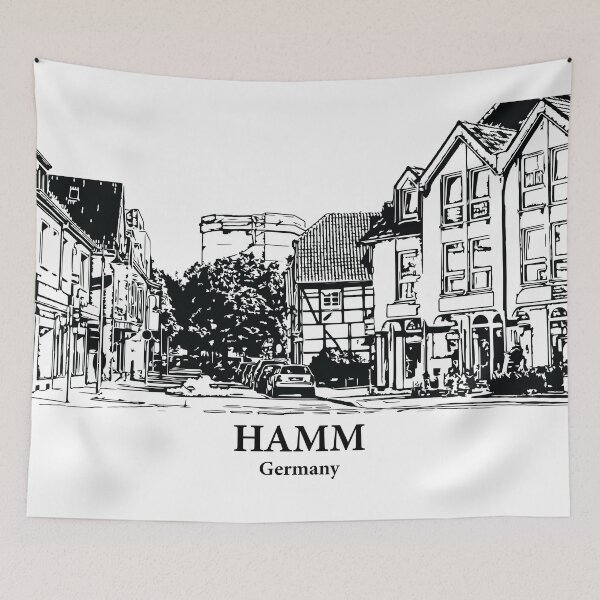 Item preview, Hamm - Germany designed and sold by Lakeric Cityscapes.