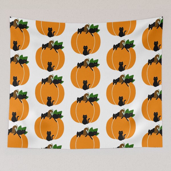 Item preview, Pumpkin Kitties designed and sold by Kitramina’s Shop.
