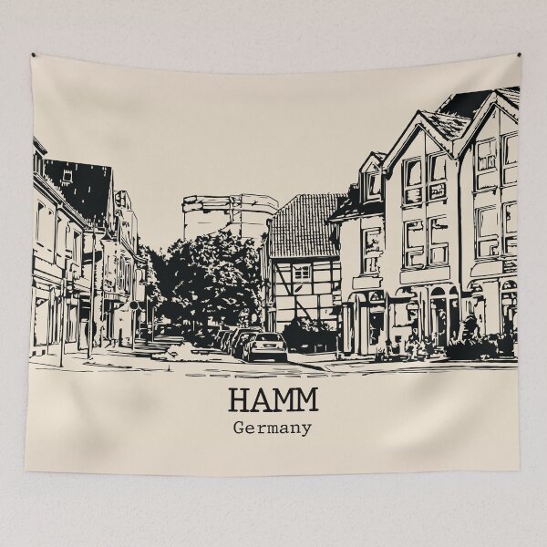 Item preview, Hamm - Germany designed and sold by Lakeric Cityscapes.