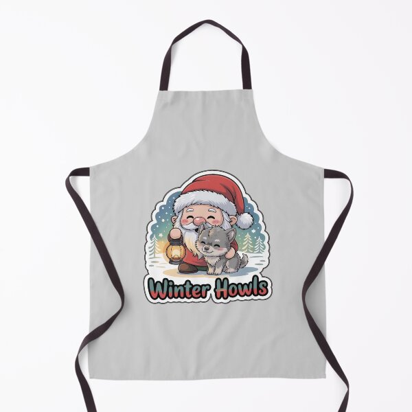 Item preview, christmas gnomes sticker winter howls gnome wolf pup cozy holiday gift designed and sold by Nuist25.