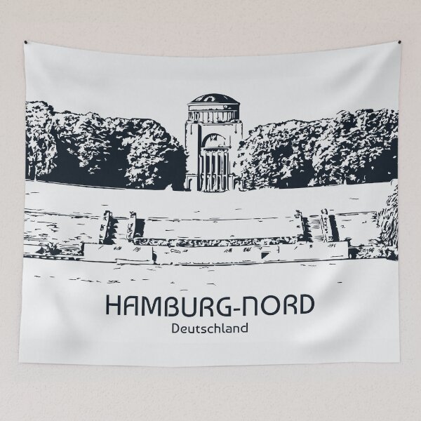 Item preview, Hamburg-Nord - Deutschland designed and sold by Lakeric Cityscapes.