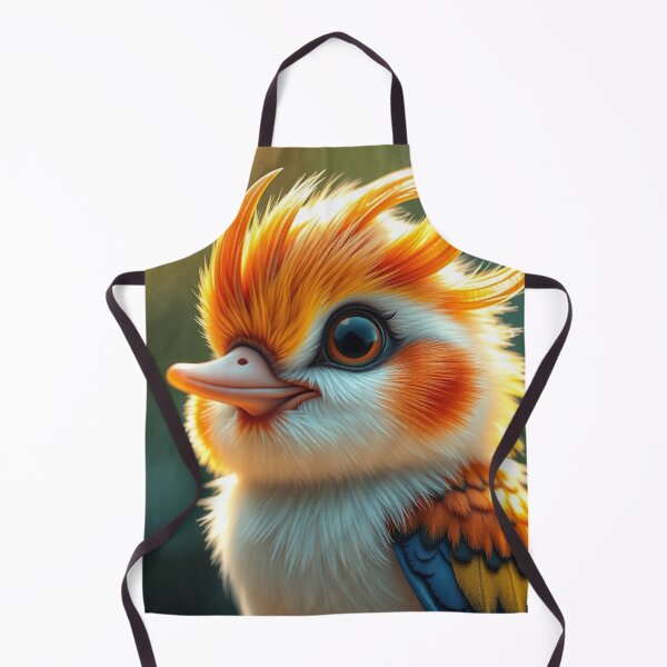 Item preview, Suncrest Hatchling – Fantasy Bird Creature Art by Jennifer Moor designed and sold by MythicmoorArt.