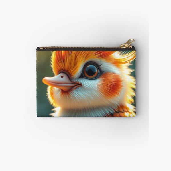 Item preview, Suncrest Hatchling – Fantasy Bird Creature Art by Jennifer Moor designed and sold by MythicmoorArt.