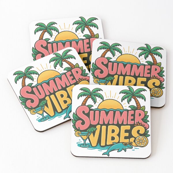 Item preview, Summer Vibes Tropical Beach Design designed and sold by ArtfulWeave.