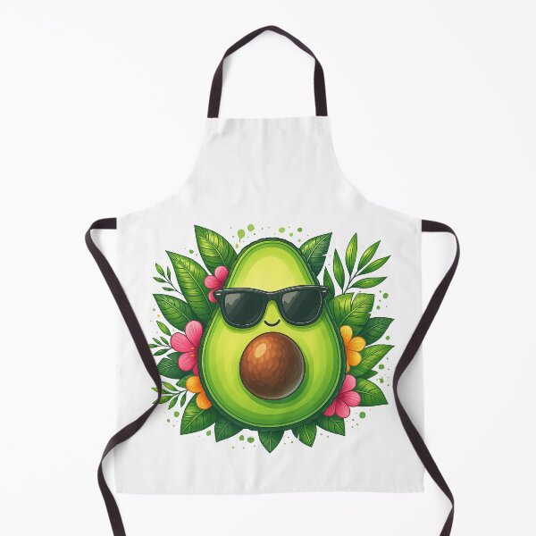 Item preview, Cool Avocado with Sunglasses Tropical Design designed and sold by ArtfulWeave.
