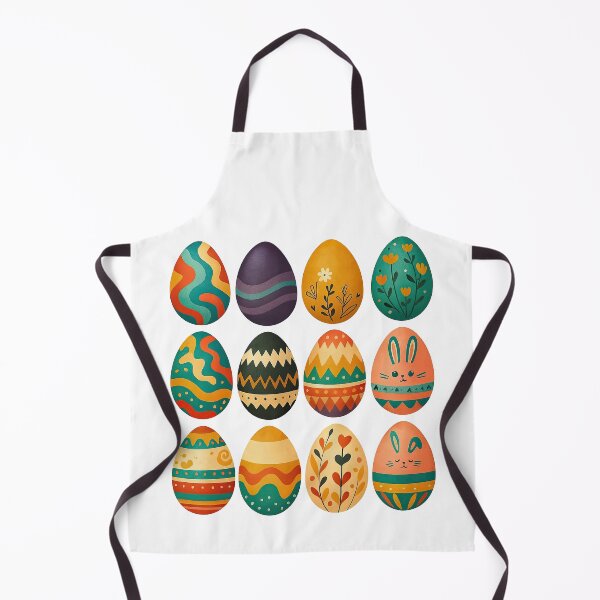 Item preview, Colorful Easter Eggs Pattern Illustration designed and sold by ArtfulWeave.