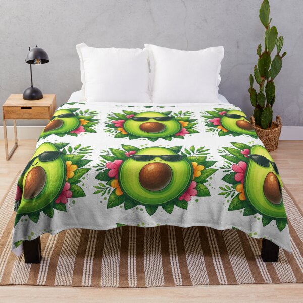 Item preview, Cool Avocado with Sunglasses Tropical Design designed and sold by ArtfulWeave.