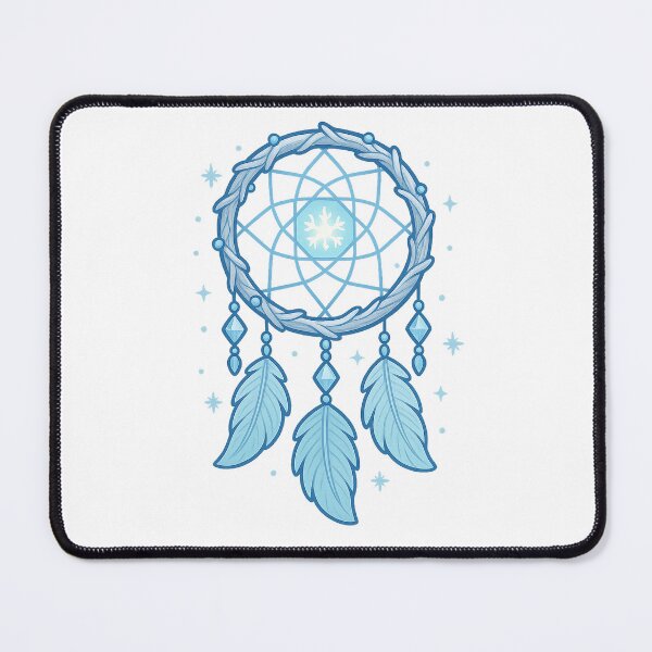 Item preview, Glacial Dreamcatcher | Icy Dreamcatcher Sticker & Frosted Crystal Aesthetic Art designed and sold by HerDreamCodes.