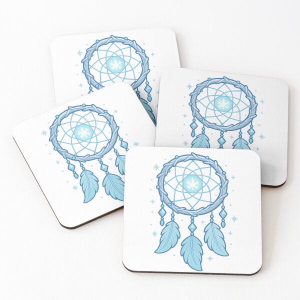 Item preview, Glacial Dreamcatcher | Icy Dreamcatcher Sticker & Frosted Crystal Aesthetic Art designed and sold by HerDreamCodes.