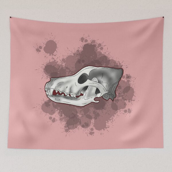 Item preview, Dog Skull designed and sold by harmopiavu.