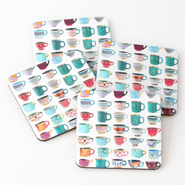 Item preview, Vibrant Mugs of the World designed and sold by Art & Coffee.