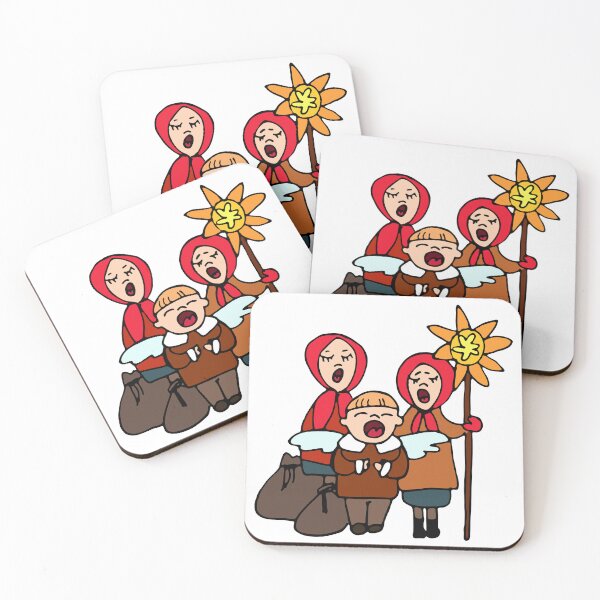 Item preview, Ukrainian carolers singing a Christmas carol designed and sold by CuteYetty.