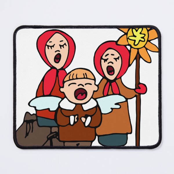 Item preview, Ukrainian carolers singing a Christmas carol designed and sold by CuteYetty.
