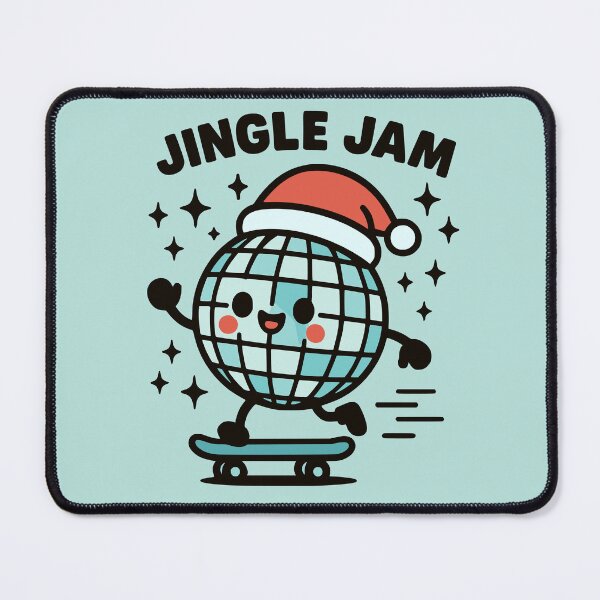 Item preview, Jingle Jam Disco Dash designed and sold by PrintSmithArt.